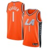 NBA Mænd Trøje Los Angeles Clippers James Harden 2025-26 Nike City Edition Orange Swingman